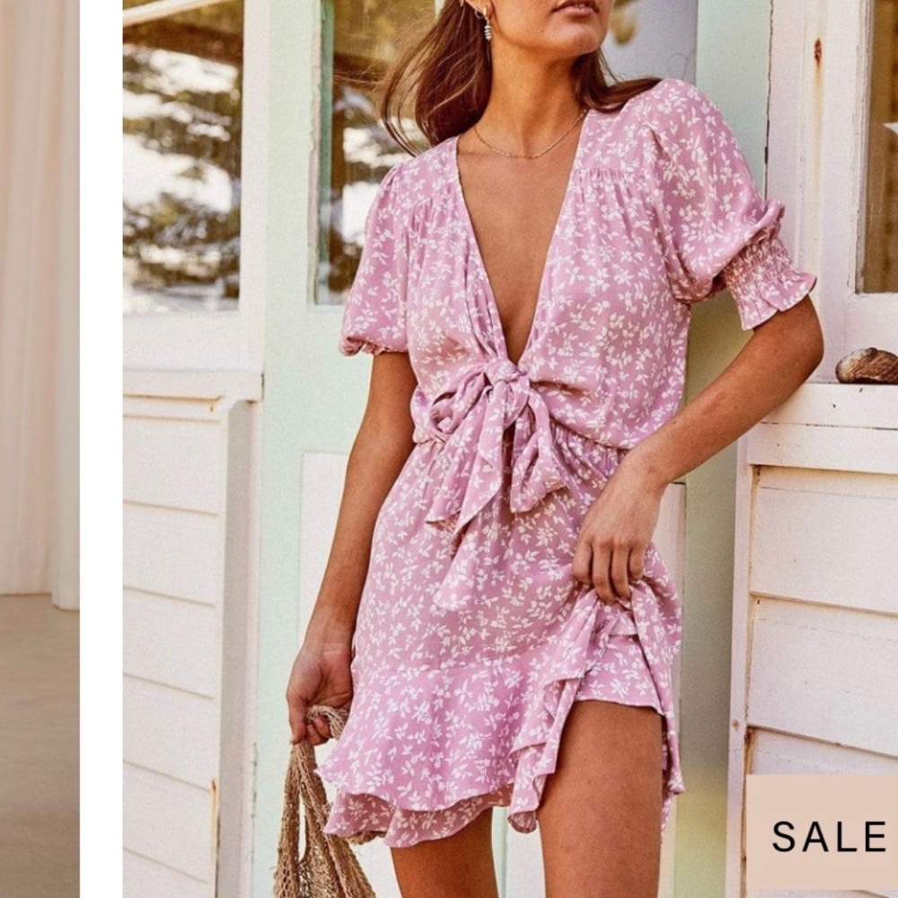 Kivari Faith tie from mini dress